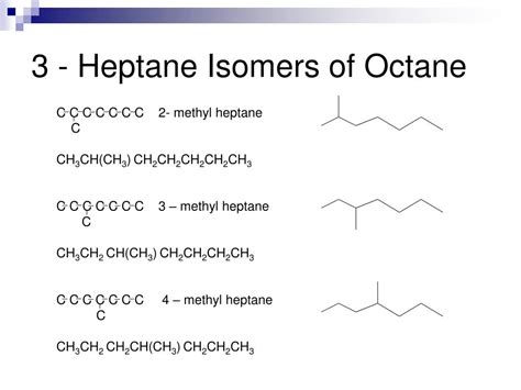 Ppt Octane Isomers Powerpoint Presentation Free Download Id679321