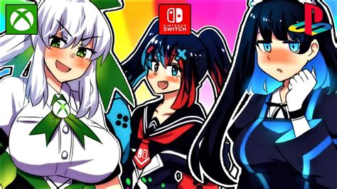 If Game Consoles Became Anime Girls If Everything Was Anime Girls