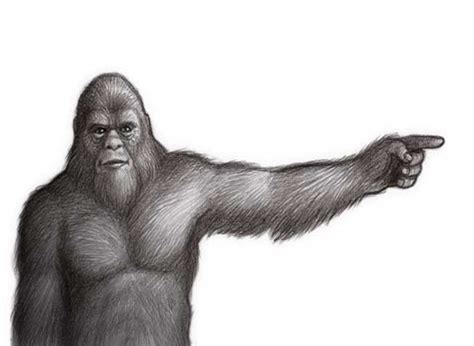 Bigfoot Vector Art At Getdrawings Free Download
