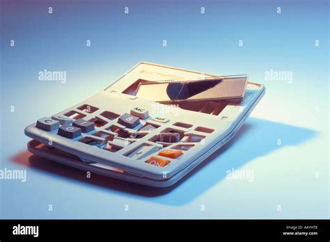 Smashed Calculator Hi Res Stock Photography And Images Alamy