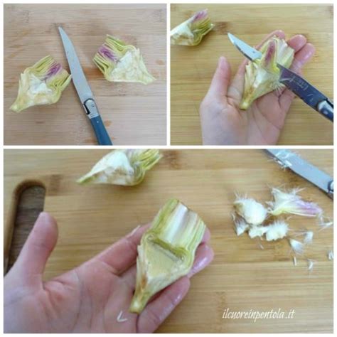 Imita la fotosintesi delle piante, assorbendo l'anidride carbonica e producendo al tempo stesso energia pulita. Come pulire i carciofi - Scuola di cucina Il Cuore in Pentola