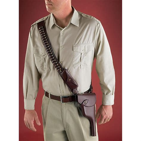 Reproduction German Wwi Mauser C 96 Pistol Holster With Bandolier