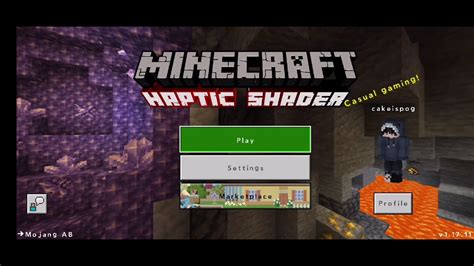 Haptic Shader Mcpe Minecraft Bedrock Edition Shaders Showcase Youtube
