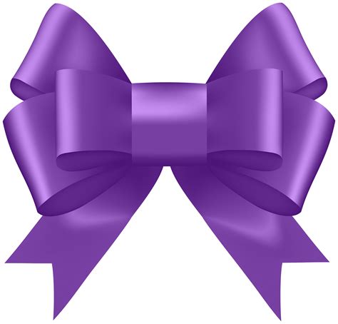Purple Deco Bow Clip Art Image Gallery Yopriceville High Quality