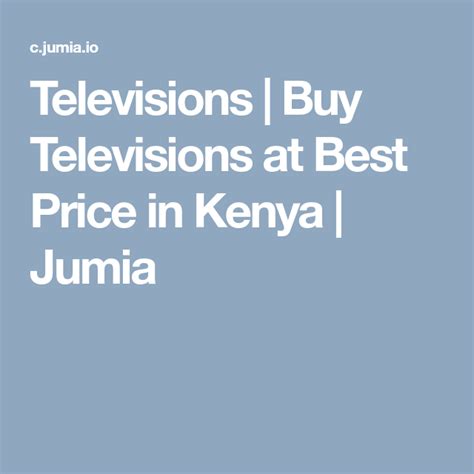 Televisions Buy Televisions At Best Price In Kenya Jumia Buy Tv
