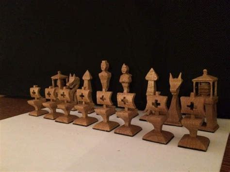 Nautical Chess Set Chess Board Chess Set Wooden Chess
