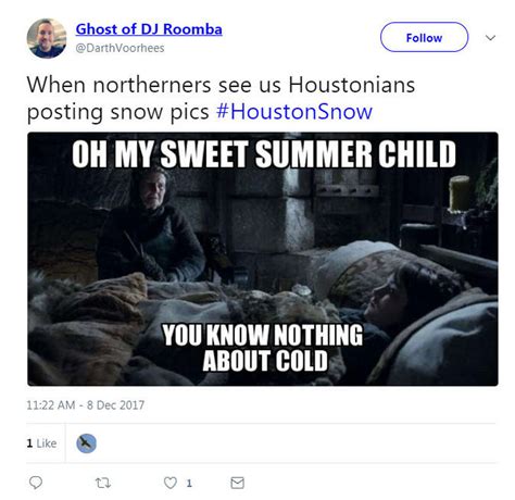 Snow In Houston Has People Busting Out Hilarious Memes