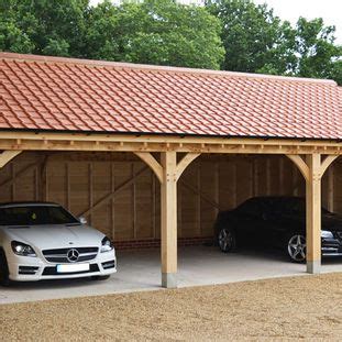 Our carport kits are useable with 3. Byton Low Ridge | 3 Bay Oak Garage | Model No. BYL3001 ...