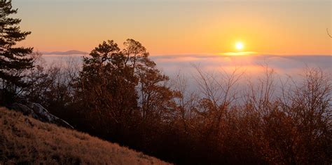 Sunrise Over A Sea Of Fog Todd Sadowski Photography