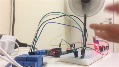 1 Arduino Ligando Ventilador Batendo Palma Youtube