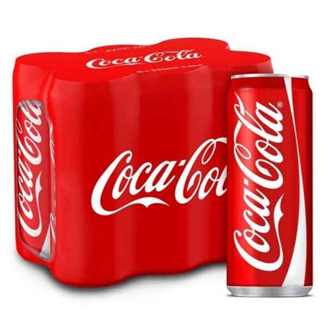 Coca Cola Can 330ml Pack Of 6 Go Delivery