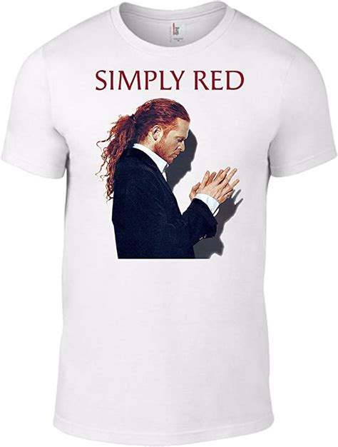 Simply Red Mick Hucknall Greatest Hits Band T Shirt Album Cd Artwork