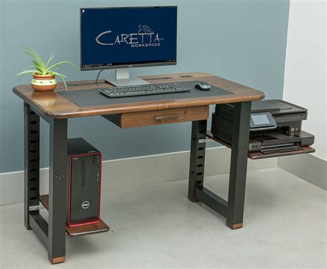 Small Shelf For Loft Desk Walnut Caretta Workspace