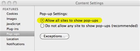 Let the focus app block them so you can work without distraction. Mac: How do I turn off the popup blocker in Chrome ...