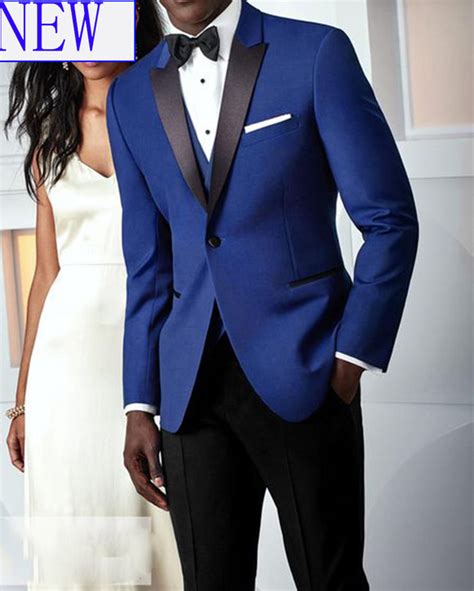 handsome slim fit 2 buttons groom tuxedos best man royal blue tuxedo jeepresource