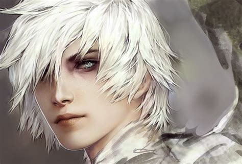 Long Hair Male Digital Art Fantasy Art Men Anime Elf Character Art