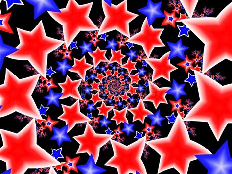 Red White And Blue Stars Stock Illustration Illustration Of Election