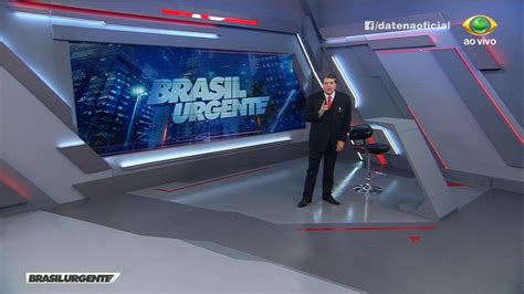 Datena Surpreende E Tenta Cantar Repórter Ao Vivo No Brasil Urgente