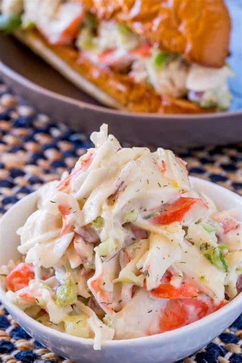 Crab Salad Seafood Salad Recipe [video] Dinner Then Dessert