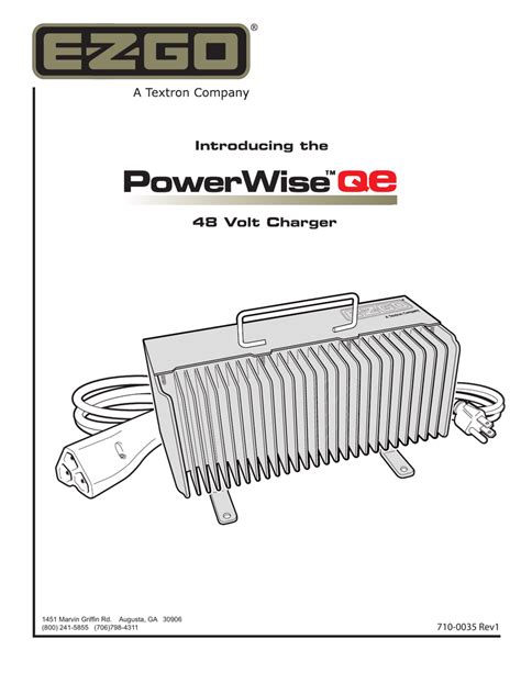 Powerwise Qe Ez Go Charger Service Manual Coolyfil