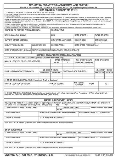 1 Ngb Form 34 1 Fill Out And Sign Printable PDF Template SignNow
