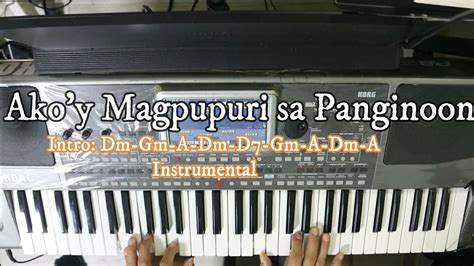 Akoy Magpupuri Sa Panginoon Medley Instrumental Chords And Lyrics Praise