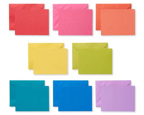 Maybe you would like to learn more about one of these? Amazon.com: 40 Blank Note Cards - Multi-Color Pack - Matching Color Envelopes Included: Health ...