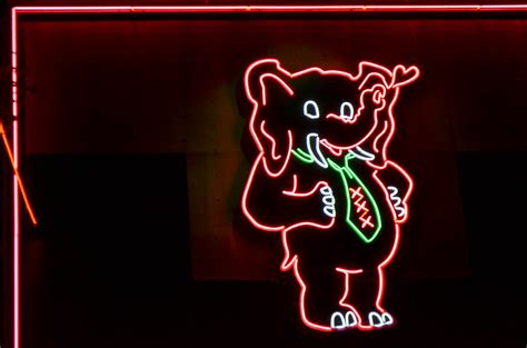 Pink Xxx Neon Elephant Amsterdam The Netherlands Flickr