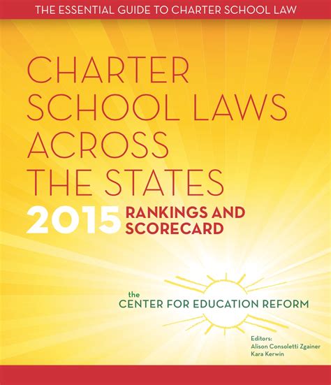 The Center For Education Reform Releases Annual Charter Law Rankings