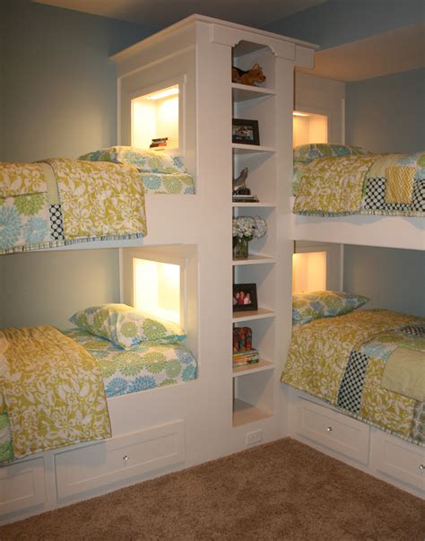 Leave a comment on cool elegant kids rooms. Elegant triple bunk beds for salein Kids Traditional with ...