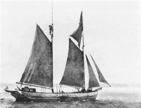 Two Masted Schooner Picture Image Photo
