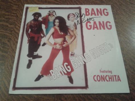 Maxi 45 Tours Bang Gang Featuring Conchita Bang Gang Night Ebay