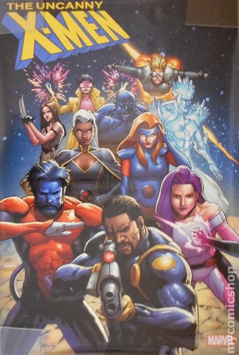 Uncanny X Men Poster Marvel By Leinil Francis Yu Comic Books