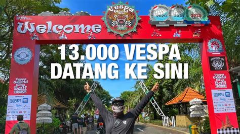 Vespa World Days Bali Youtube