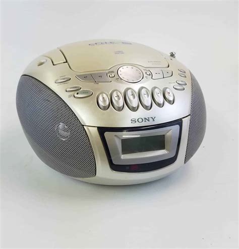 Sony Cfd S Cd Am Fm Radio Cassette Corder Boombox Megabass Tested My