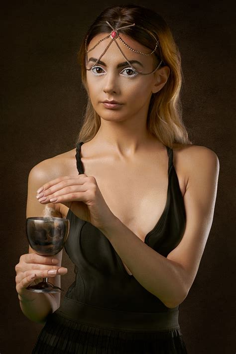Hd Wallpaper Woman Wearing Black Spaghetti Strap Dress Holding Wine Glass Wallpaper Flare