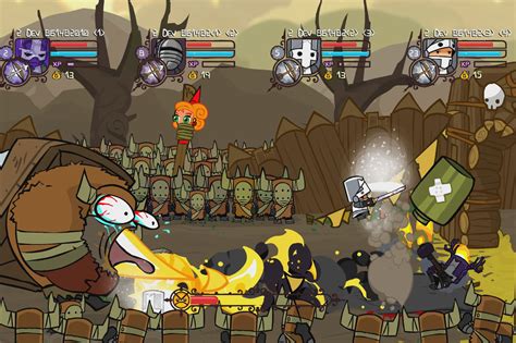 Psa Castle Crashers Remastered For Ps4 Launches Next Week Too Polygon
