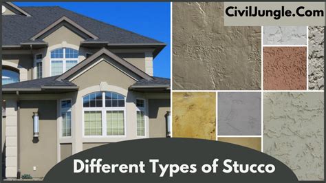 Different Types Of Stucco Information Of Stucco Types Of Stucco