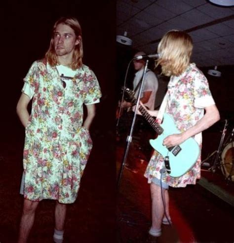 Kurt Cobain Dress 1990s Comeback With A Vengence Kurt Cobain