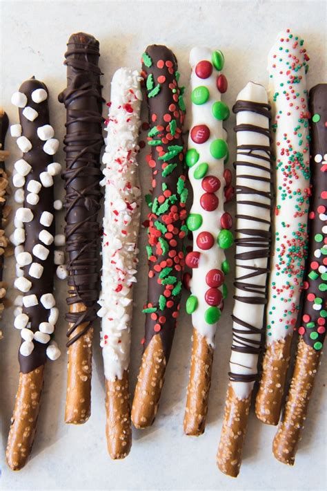Stir until smooth and combined. Chocolate Covered Pretzel Rods - House of Nash Eats