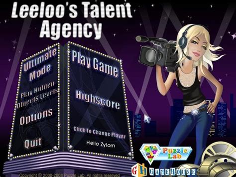Leeloos Talent Agency Gamehouse