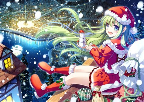 Anime Navidad Fondos De Pantalla Dibujos Animados Anime Cg Artwork Pelo