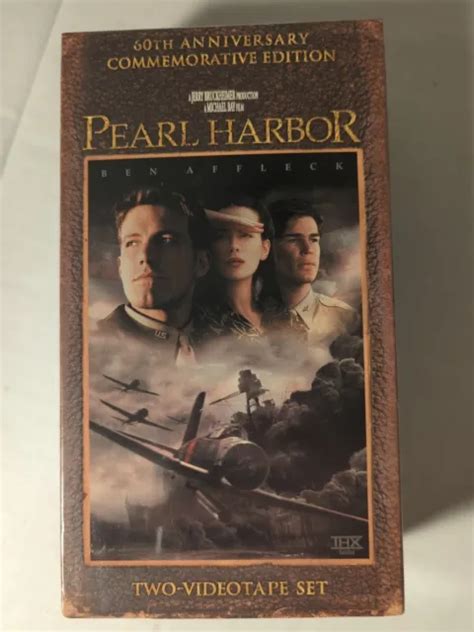 Pearl Harbor Vhs Ben Affleck Kate Beckinsale Movie New Sealed