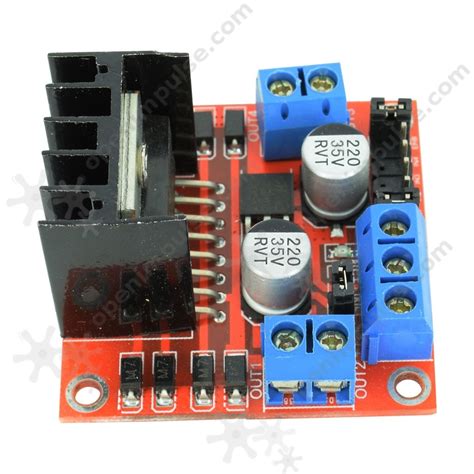 All you need is feed pwm signals to the motor enable pins. L298N Motor Driver Module | Open ImpulseOpen Impulse