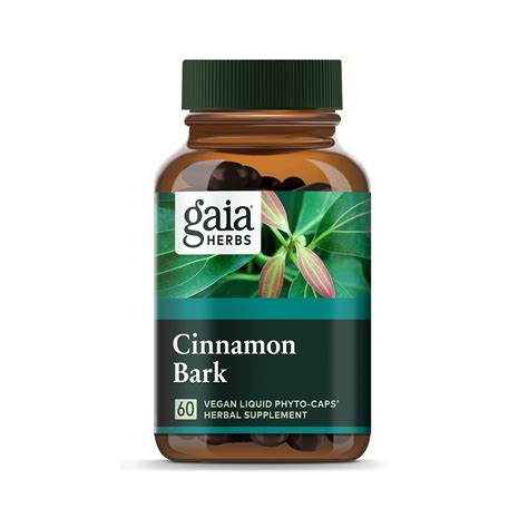 Gaia Herbs Cinnamon Bark Capsules 60s