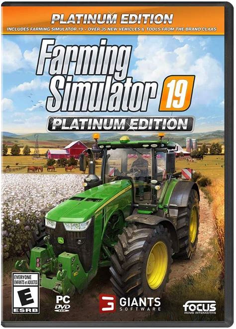 Farming Simulator 19 Platinum Edition Dvd Rom