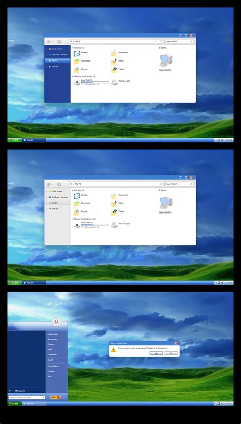 Windows Xp Royale V1 Theme For Windows 11 Skin Pack For Windows 11 And 10