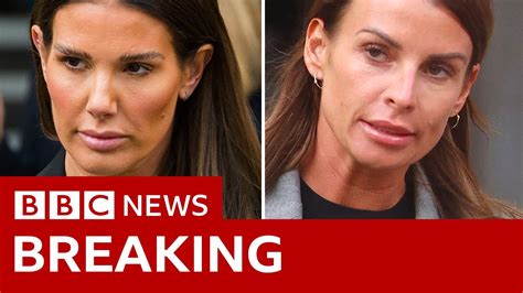 Wagatha Christie Rebekah Vardy Loses Libel Case Against Coleen Rooney Bbc News Youtube