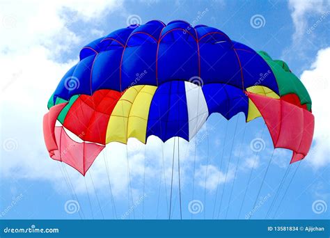 Colorful Parachute Stock Photo Image Of Umbrella Detail 13581834