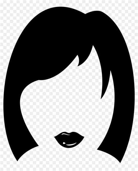 Haircut Clipart Woman Hair Ladies Hair Clip Art Png Download